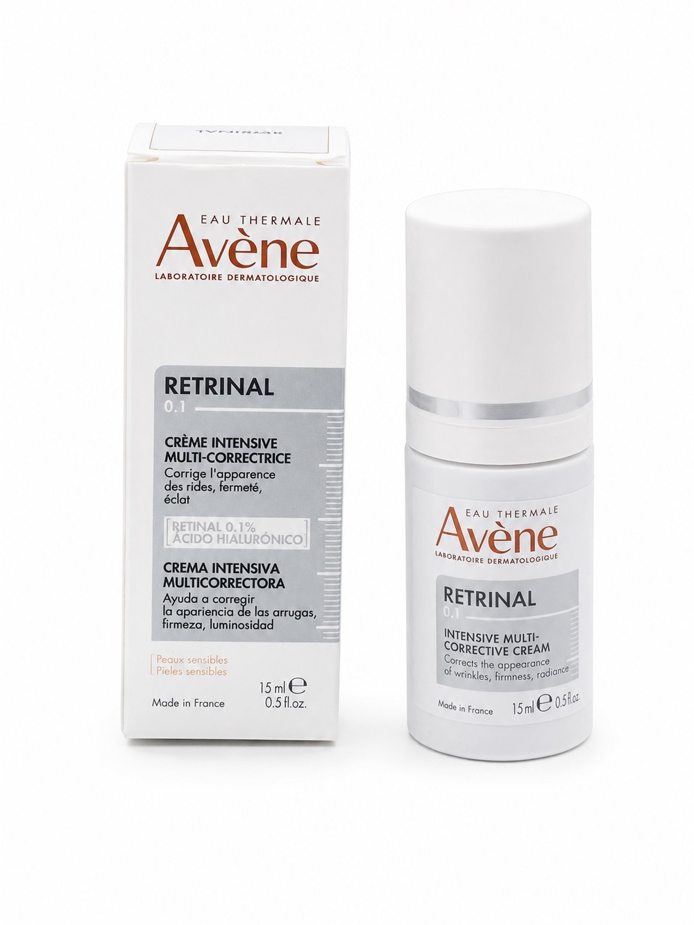 Avène Retrinal 0.1 Intensive Multi-Corrective Cream 15 mL EXP 08/2027
